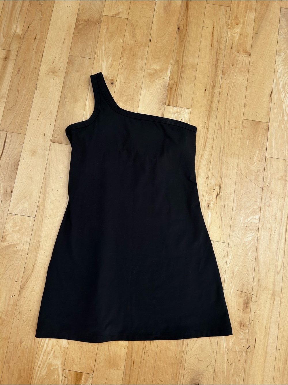 Black Asymmetrical Dress